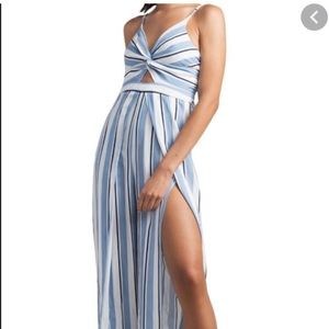 Jumpsuit with open back